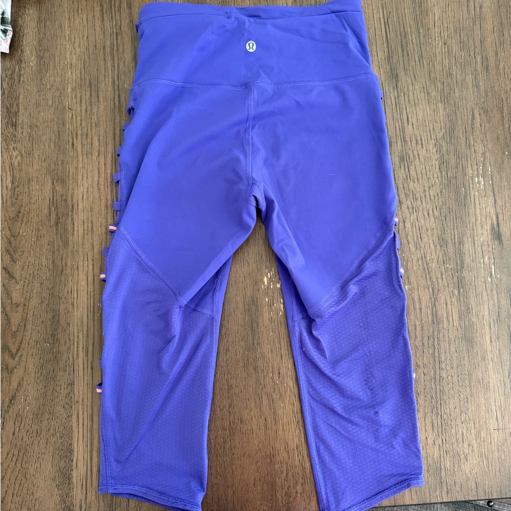 Lululemon cropped leggings
